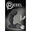 Rebel - gömbös prosztata vibrátor (fekete)
