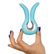 G-vibe Mini - USB-s szilikon vibrátor (menta)