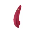 Womanizer Premium - vízálló csiklóizgató (piros-arany)