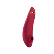 Womanizer Premium - vízálló csiklóizgató (piros-arany)