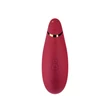 Womanizer Premium - vízálló csiklóizgató (piros-arany)