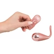 Belou - vibrációs tojás és csiklóvibrátor egyben (rose gold)