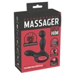 You2Toys Massager - forgó, melegítő prosztata vibrátor (fekete)