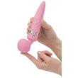 Pillow Talk Sultry - melegítős, 2 motoros masszírozó vibrátor (pink)