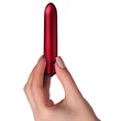 Scarlet Velvet - mini rúzs vibrátor (10 ritmusú) - piros