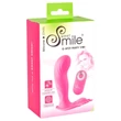 SMILE G-Spot Panty - akkus, rádiós felcsatolható vibrátor (pink)