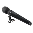 You2Toys Power Wand - akkus, masszírozó vibrátor (fekete)