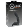 Rebel - akkus, péniszes prosztata vibrátor (fekete)