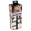 You2Toys Fucking Machine - tapadókorongos lökő vibrátor (fekete)