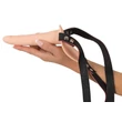 You2Toys - Strap-On - akkus, felcsatolható vibrátor (natúr)