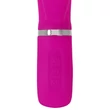 XOUXOU - akkus, csiklókaros, bordás vibrátor (pink)