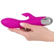 XOUXOU - akkus, csiklószívós G-pont vibrátor (pink)