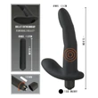 Rebel Naughty Finger - prosztata vibrátor (fekete)
