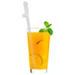 Straw Willy - péniszes üveg szívószál - átlátszó (4db)