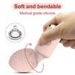 Sunfo Strawberry - vízálló mini masszírozó vibrátor (pink)