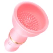 Sunfo - akkus mell vibrátor (pink)
