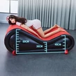 Magic Pillow - Felfújható BDSM bútor - bilinccsel - nagy (piros)
