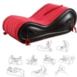 Magic Pillow - Felfújható BDSM bútor - bilinccsel - nagy (piros)