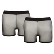 Svenjoyment - átlátszó boxer szett - fekete (2 részes) S-L