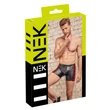 NEK - piros oldal betétes cipzáras boxer (fekete)