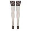 Cottelli Plus Size - combfix 15cm széles csipkés (fekete)