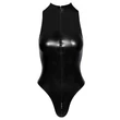 Noir - kígyóbőr mintás body (fekete)
