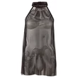 NO:XQSE - Áttetsző, tüll babydoll (fekete)