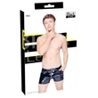 Black Level - oldalzsebes férfi lakk short (fekete)