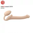 Strap-on-me S - tartópánt nélküli felcsatolható dildó - kicsi (natúr)