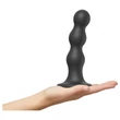 Strap-on-me Balls L - gömbös, tapadókorongos dildó (fekete)