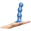 Strap-on-me Balls L - gömbös, tapadókorongos dildó (kék)