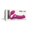 Strap-on-me L - felcsatolható, léghullámos vibrátor - nagy (pink)