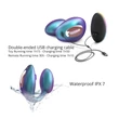 Wonderlover - csiklóizgató G-pont vibrátor (metál zöld)