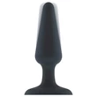 Dorcel Best Vibe Plug M - akkus, anál vibrátor (fekete)