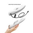 Dorcel Flexi Rabbit - melegítő csiklókaros vibrátor (fehér)