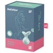 Satisfyer Viva la Vulva 3 - vízálló csiklóvibrátor (menta)