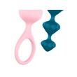 Satisfyer Love Beads - gyöngyös anál dildó szett - színes (2 részes)
