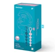 Satisfyer Love Beads - gyöngyös anál dildó szett - színes (2 részes)