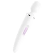 Satisfyer Wand-er Woman - vízálló masszírozó vibrátor (fehér)