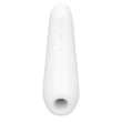 Satisfyer Curvy 1+ - okos léghullámos csiklóizgató (fehér)