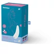 Satisfyer Curvy 2+ - okos, léghullámos csiklóizgató vibrátor (fehér)
