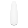 Satisfyer Curvy 2+ - okos, léghullámos csiklóizgató vibrátor (fehér)
