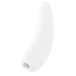 Satisfyer Curvy 2+ - okos, léghullámos csiklóizgató vibrátor (fehér)