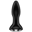 Satisfyer Rotator Plug 2 - gyöngyös anál vibrátor (fekete)