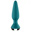 Satisfyer Plug-ilicious 1 - okos anál vibrátor (zöld)