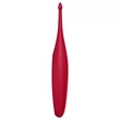 Satisfyer Twirling Fun - akkus, vízálló csikló vibrátor (piros)