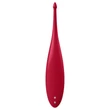 Satisfyer Twirling Fun - akkus, vízálló csikló vibrátor (piros)
