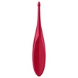 Satisfyer Twirling Fun - akkus, vízálló csikló vibrátor (piros)