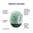 Satisfyer Egg Riffle - tojás maszturbátor (1db)
