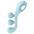 Satisfyer Tri Ball 2 - multifunkciós vibrátor (menta)